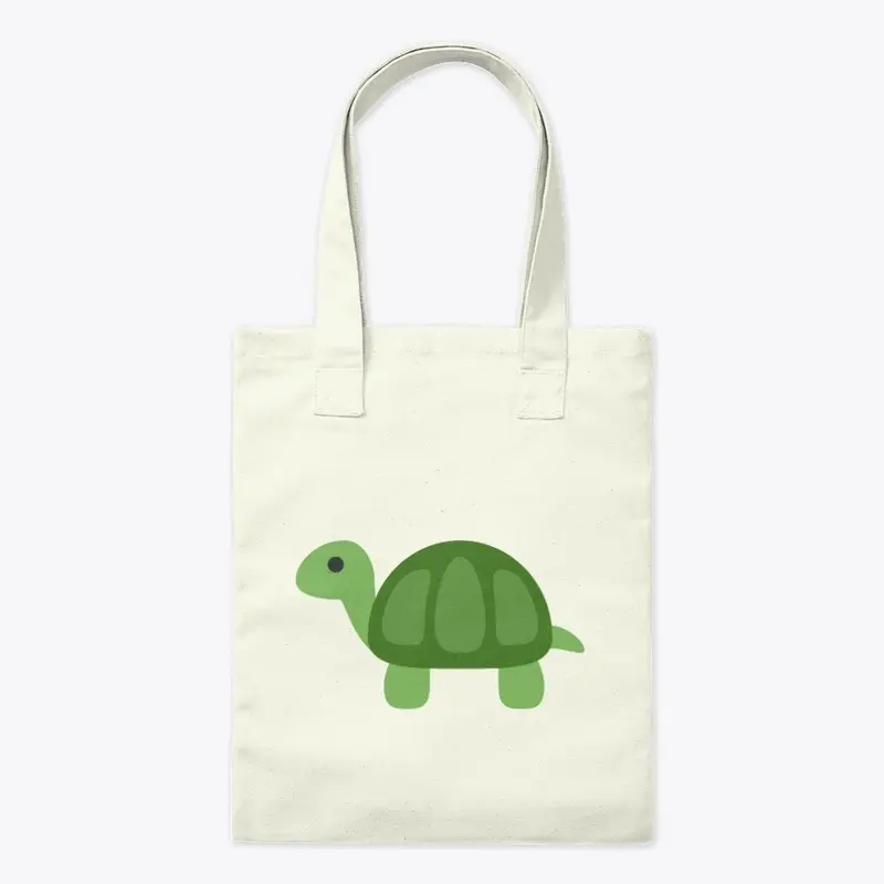 Small Turtle Tote Bag