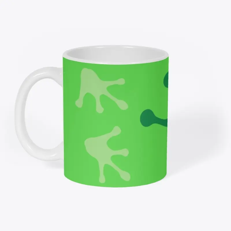 Frog Prints Mug