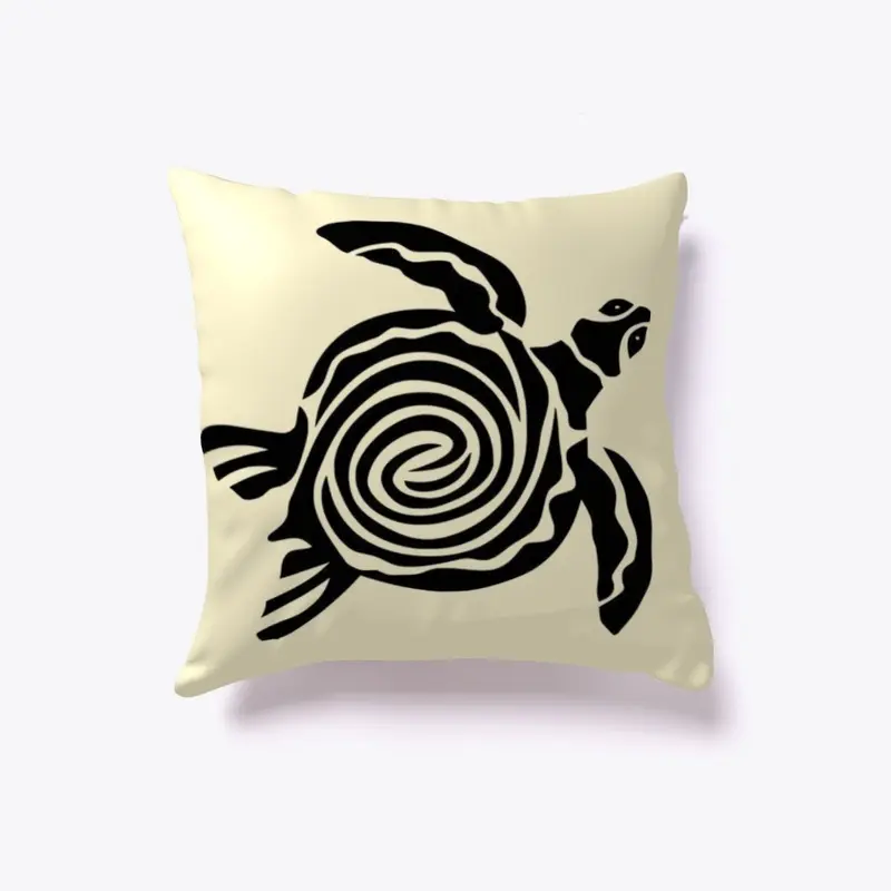 Hawaiian Sea Turtle Pillow