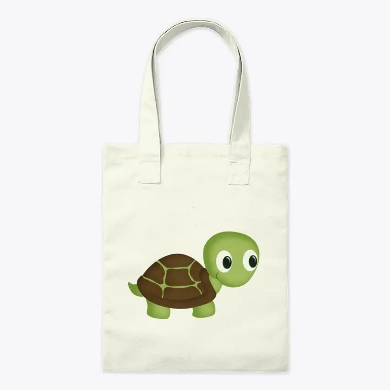 Small Turtle Tote Bag