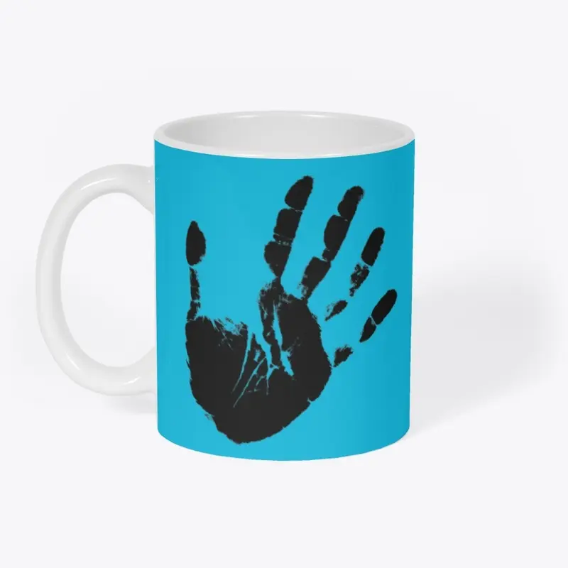 Human Hand & Footprints Mug