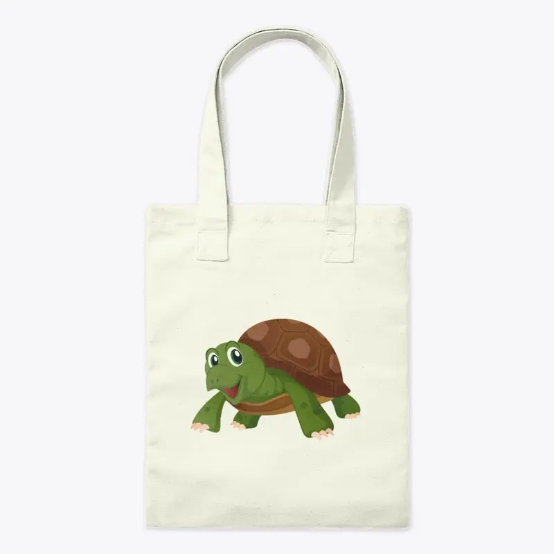 Happy Turtle Tote Bag