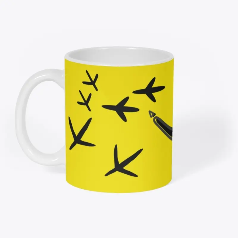 Bird Tracks Mug